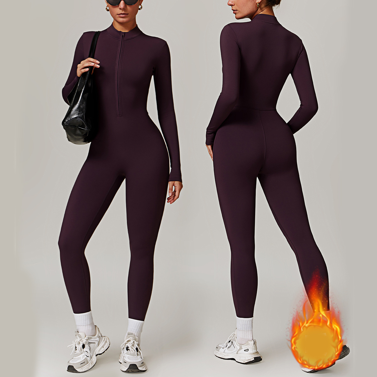 Plush Heated Winter JumpSuit Winteres