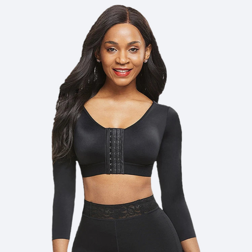 Arm Shaper Compression Sleeves with Front Closure Bra Winteres