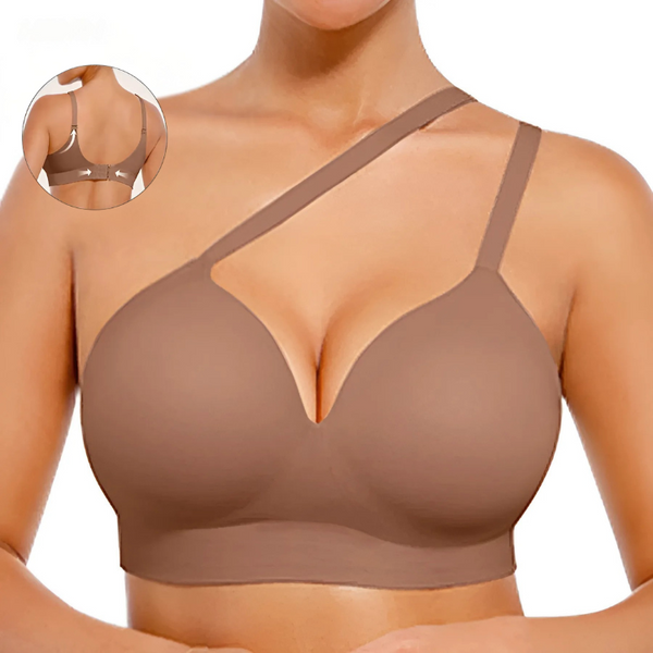 Padded push-up bra without underwire with soft skin Winteres