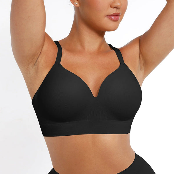 Padded push-up bra without underwire with soft skin Winteres