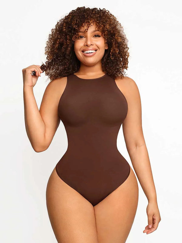 One Piece Tops Seamless Body Shaper - Seamless Thong Bodysuit Shapewear Winteres