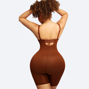 Seamless Bodysuit Shapewear – Open Crotch, Breathable Body Shaper Winteres