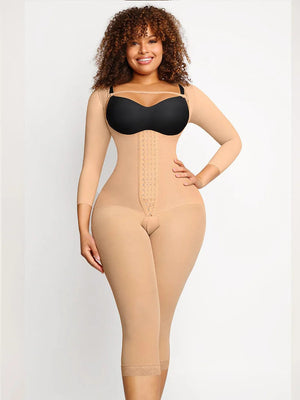 Full Body Shaper Butt Lifter Hooks Design Seamless Bodysuit Shapewear Winteres