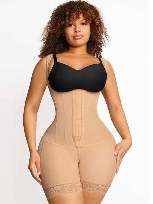 Steel Boned Corset Bodysuit – Tummy Control & BBL Shaper Winteres