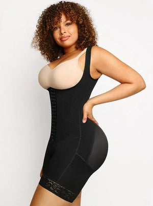 Steel Boned Corset Bodysuit – Tummy Control & BBL Shaper Winteres
