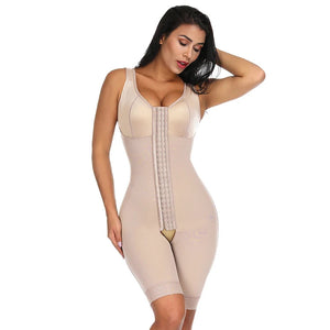 Side Open Crotch Black Lace Body Shaper – Tummy Control Bodysuit Winteres