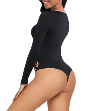 Workout Shapewear Bodysuit – Long Sleeve & Slimming Winteres