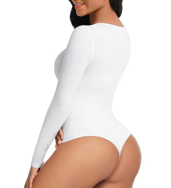 Workout Shapewear Bodysuit – Long Sleeve & Slimming Winteres