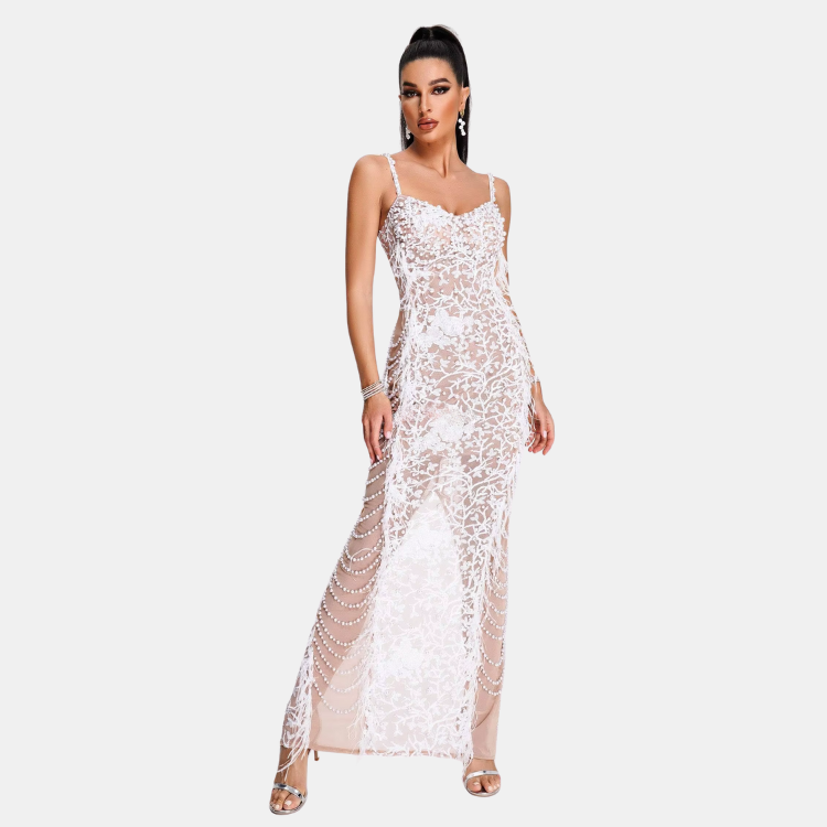 Jemima Beaded Maxi Dress Winteres