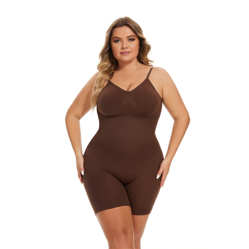 The Contour Lift Open-Back Jumpsuit is Designed to hug your waist, streamline your tummy, and gently lift your hips, this piece offers a flattering fit without feeli