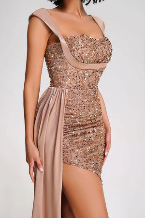 Yvonne Sequin Maxi Dress Winteres