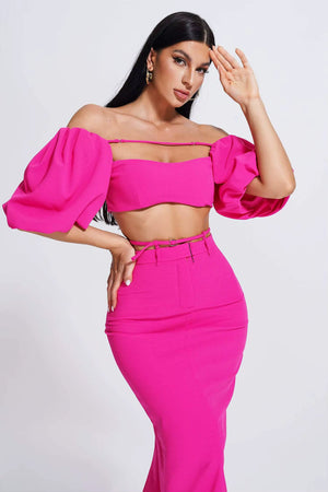 Audrey Fashion Set Skirt and Top Winteres