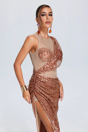 Forina Sequin Maxi Dress Winteres