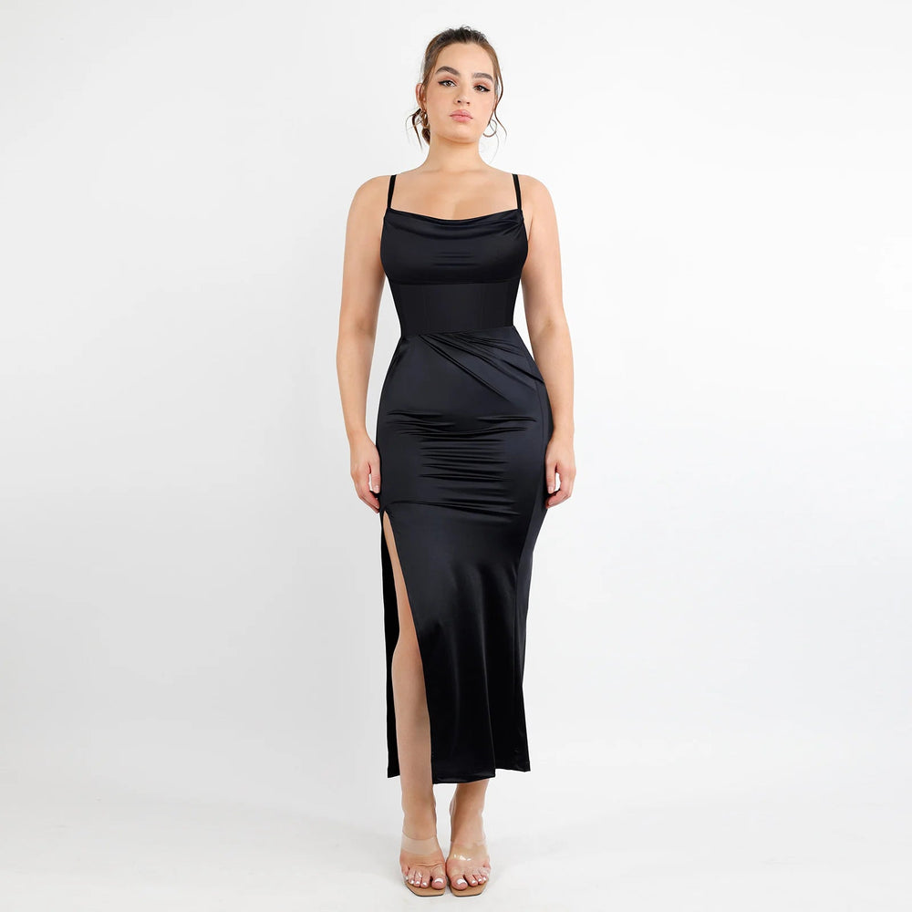 Tummy Control Bodysuit with Matching Skirt Winteres