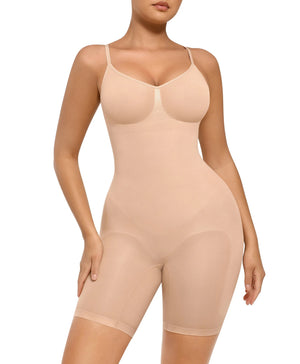 Mid-Thigh Bodysuit Shaper – Abdominal & Tummy Control Shapewear Winteres
