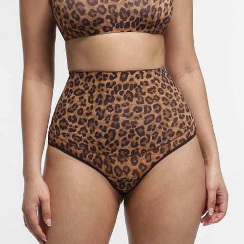 High Waist Tummy Control Thong Shapewear Panties Winteres