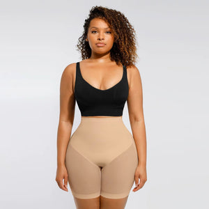 Slimming shaping shorts, low waist, fitted mesh, butt lifter Winteres