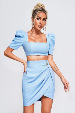 Top and Skirt Two 2 Piece Set Winteres