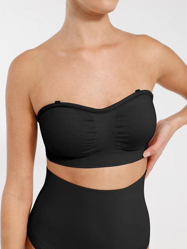 One Piece Breathable Seamless Strapless Wireless Breast Winteres