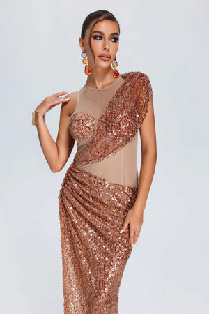 Forina Sequin Maxi Dress Winteres