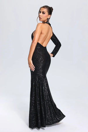 Lanette One-Sleeve Maxi Dress Winteres