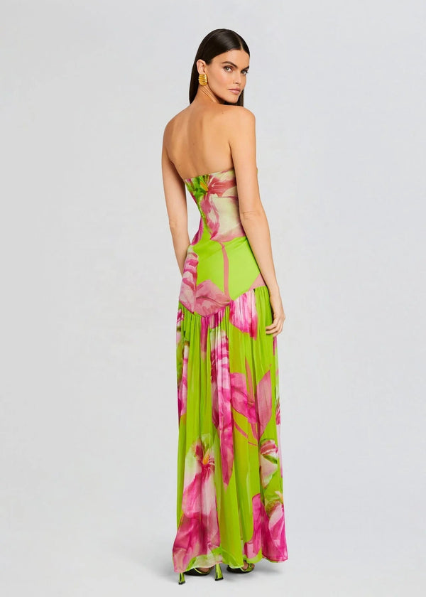 Mesmine colorful long dress Winteres