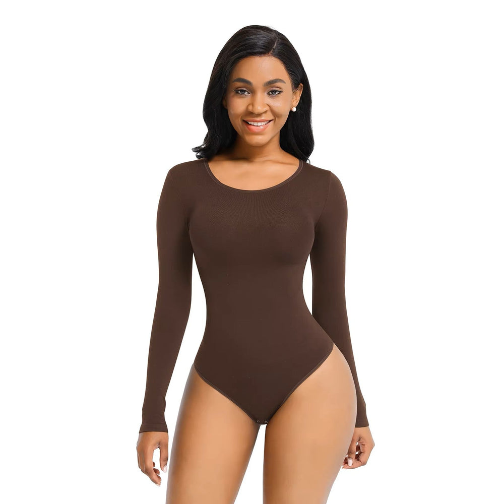 Workout Shapewear Bodysuit – Long Sleeve & Slimming Winteres