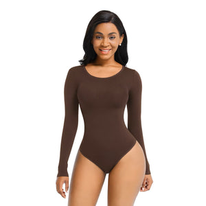 Workout Shapewear Bodysuit – Long Sleeve & Slimming Winteres
