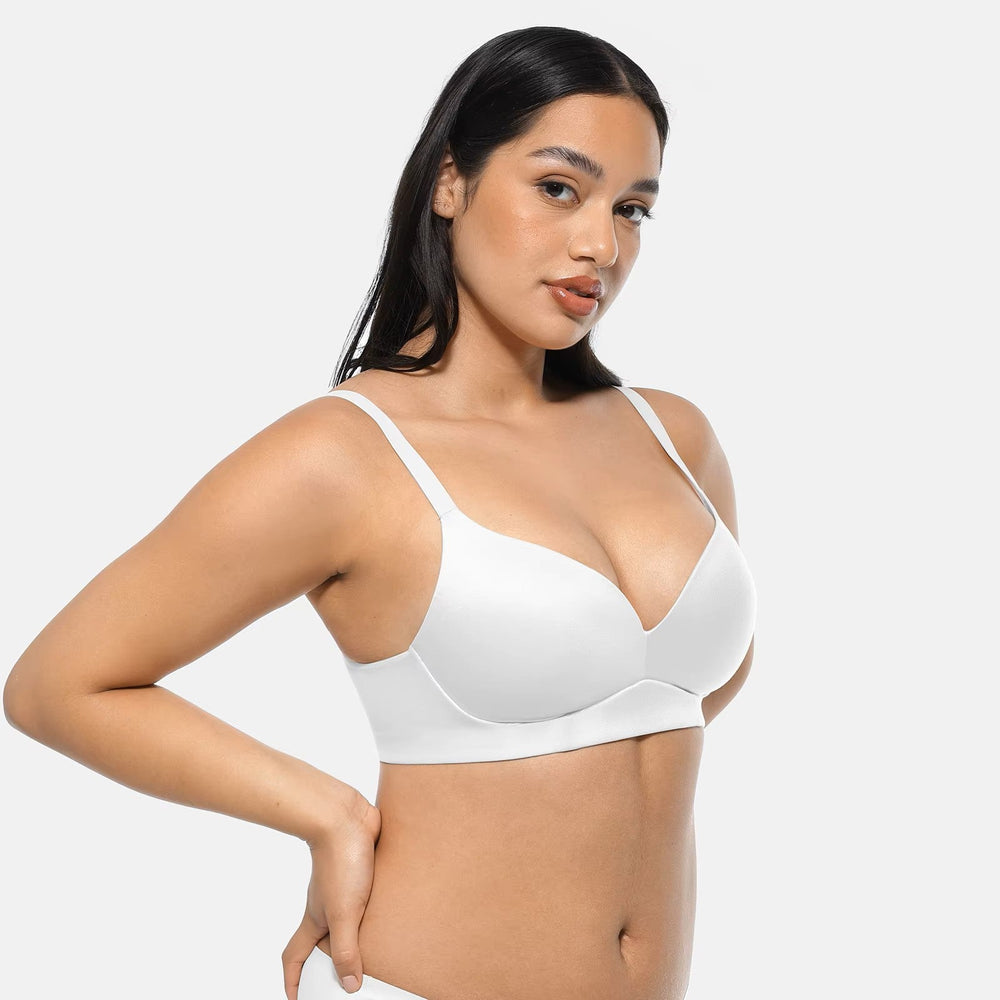 Invisible Breathable Bra 3/4 Cup Soft Push up Winteres