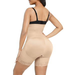 Butt Lift High Waisted Shapewear Shorts with Four Steel Bones Winteres