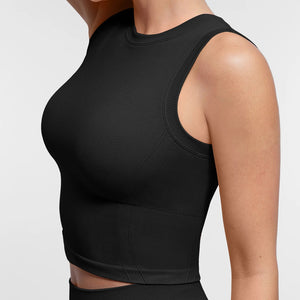 HEXIN Crop Top & Yoga Pants Set Winteres