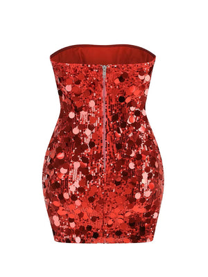 Ola Sexy sparkly mini dress Winteres