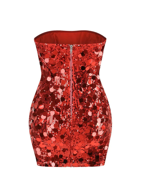 Ola Sexy sparkly mini dress Winteres