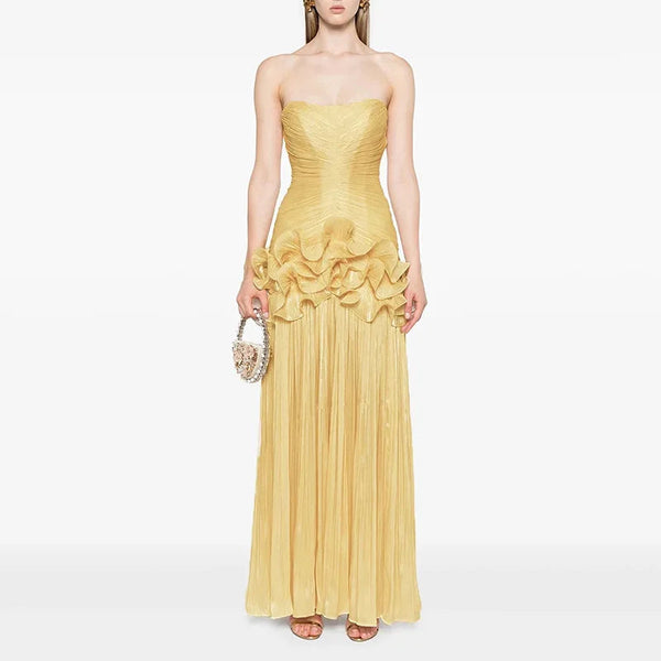 Filly Strapless Long Dress Winteres