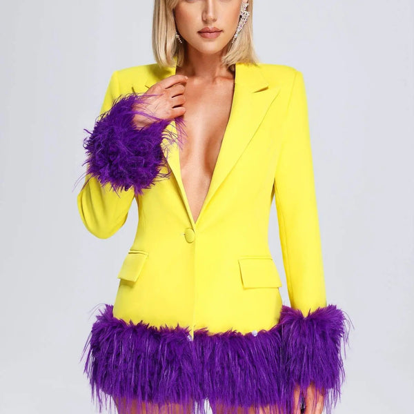 Cherry Blazer Dress Winteres