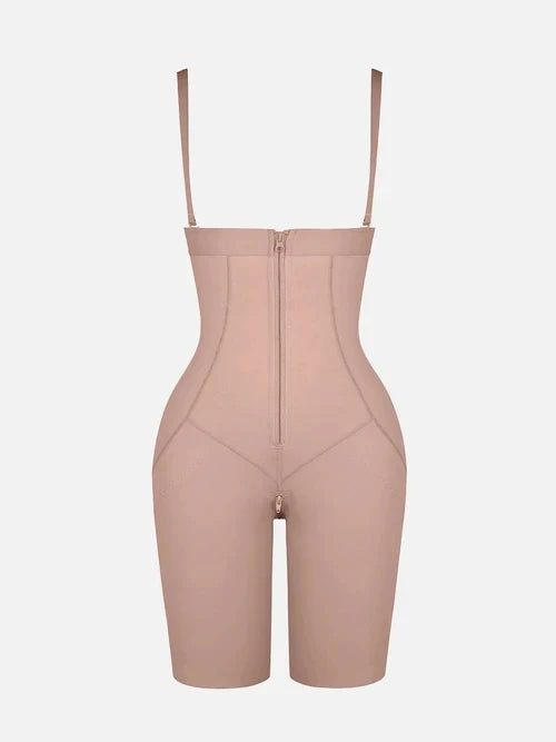 Front Zip Body Shaper – High Compression with Removable Straps Winteres