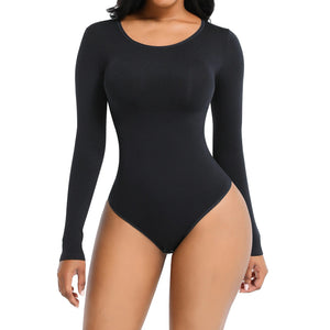 Workout Shapewear Bodysuit – Long Sleeve & Slimming Winteres
