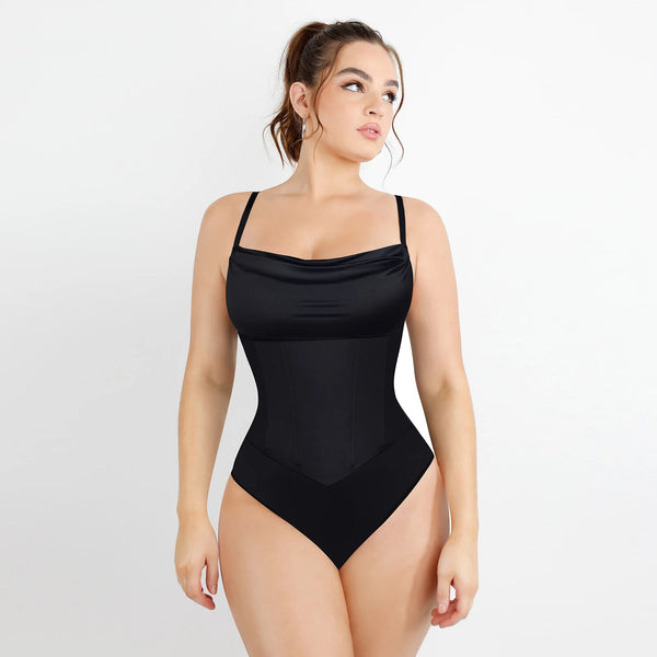 Tummy Control Bodysuit with Matching Skirt Winteres