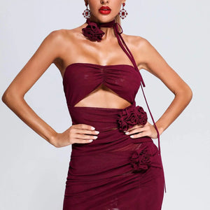Vako Strapless Mini Dress Winteres