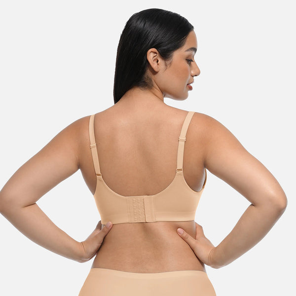 Invisible Breathable Bra 3/4 Cup Soft Push up Winteres