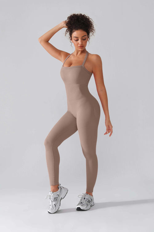 One Piece Workout Fitness Seamless Jumpsuit Winteres