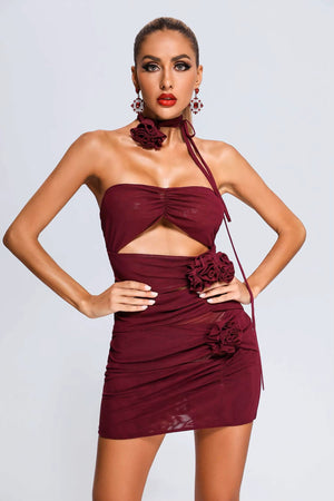 Vako Strapless Mini Dress Winteres