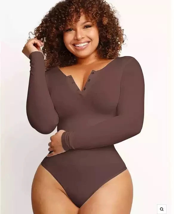 Long Sleeve Bodysuit Shapewear High Compression Body Shaper Shapewear Winteres