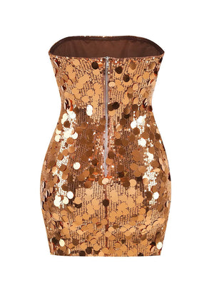 Ola Sexy sparkly mini dress Winteres