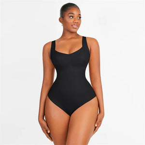 Body Shaper with Wide Straps – Seamless Sculpting Bodysuit Winteres