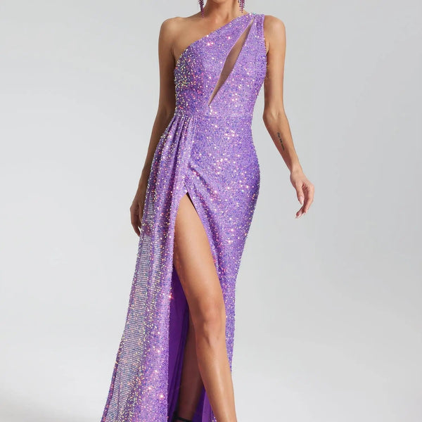 Perle Sequined Long Dress Winteres