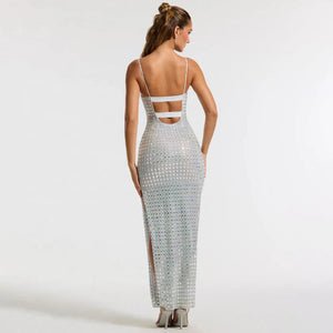 Slinane Maxi Shine Dress Winteres