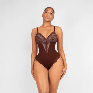 Bodysuit Shapewear Streetwear for Women Tummy Control Winteres