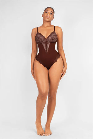 Bodysuit Shapewear Streetwear for Women Tummy Control Winteres