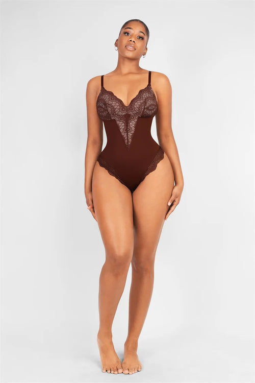 Bodysuit Shapewear Streetwear for Women Tummy Control Winteres